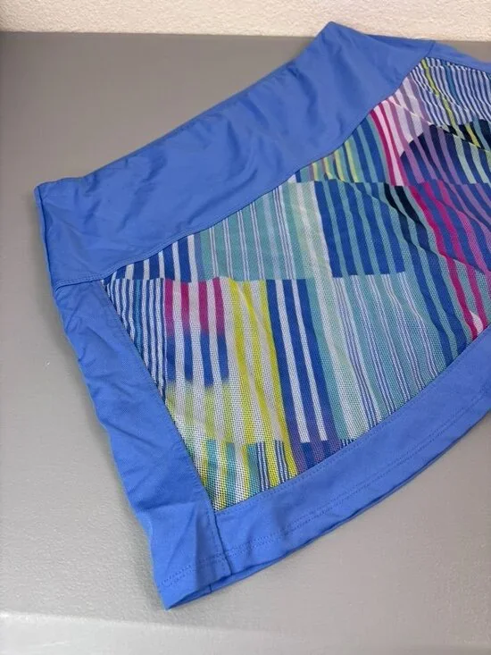 Lucky In Love women's XL periwinkle blue tennis pickleball golf skort skirt - Picture 2 of 7